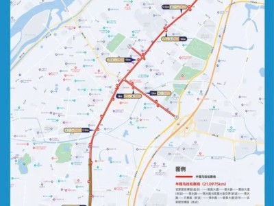 2025东莞厚街半程马拉松比赛路线图查询