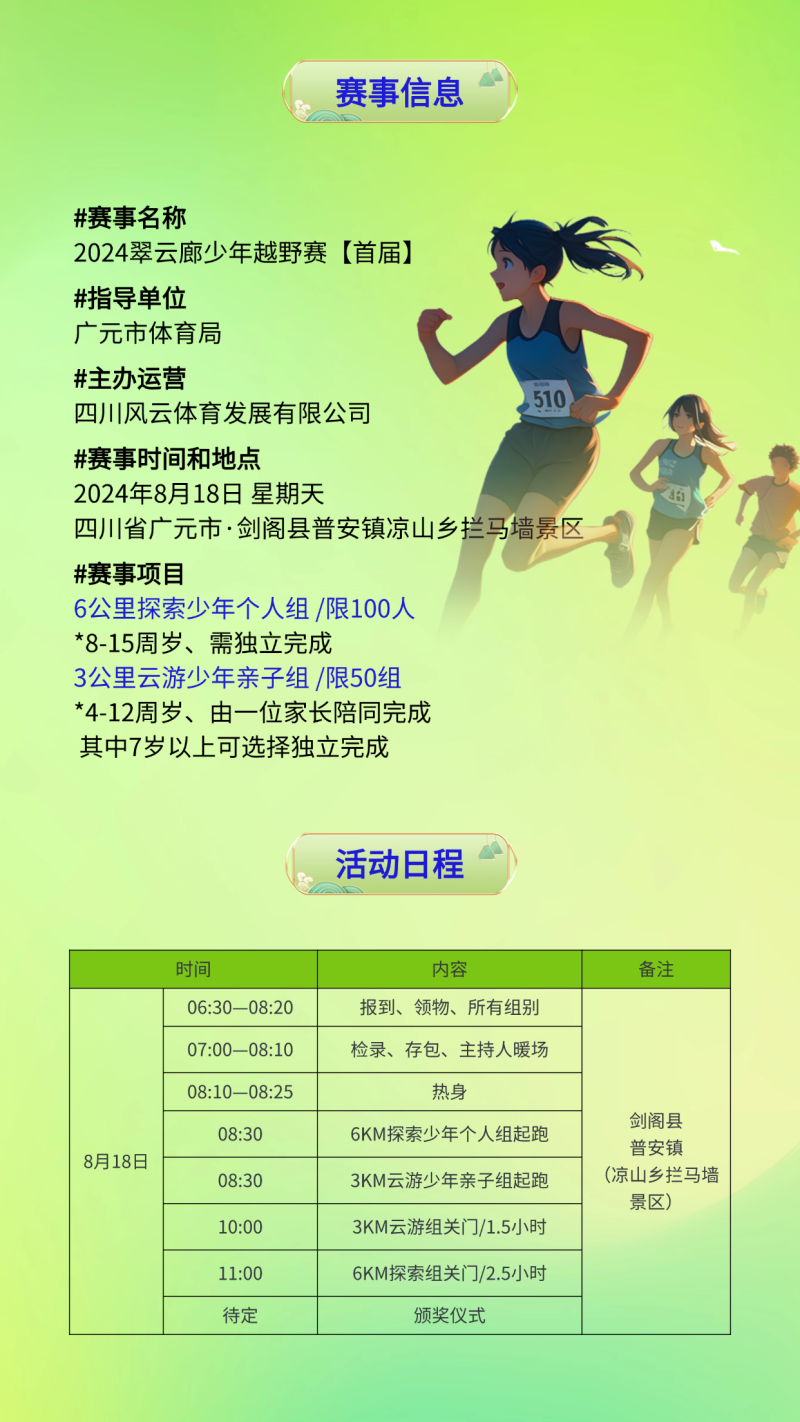 2024翠云廊少年越野赛(赛事规程)（5）