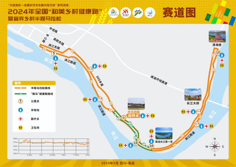 2024全国“和美乡村健康跑”  暨宜宾乡村半程马拉松(赛事规程)