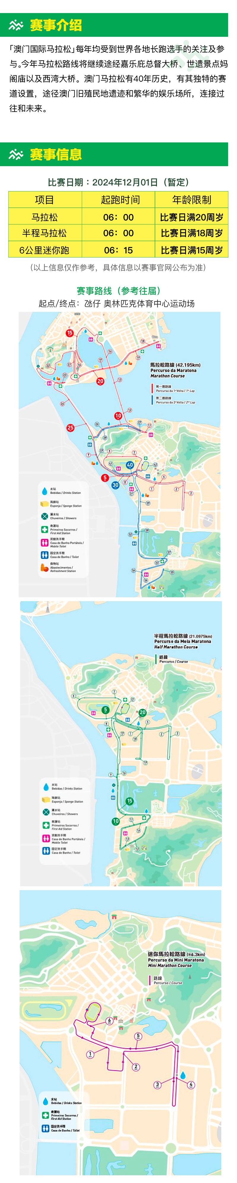2024澳门马拉松(赛事规程)（5）