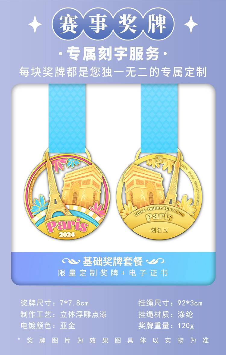 2024巴黎马拉松线上跑（已发货）(赛事规程)（4）