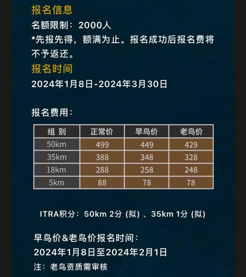 蜀道青泥岭2024山地挑战赛(赛事规程)（3）