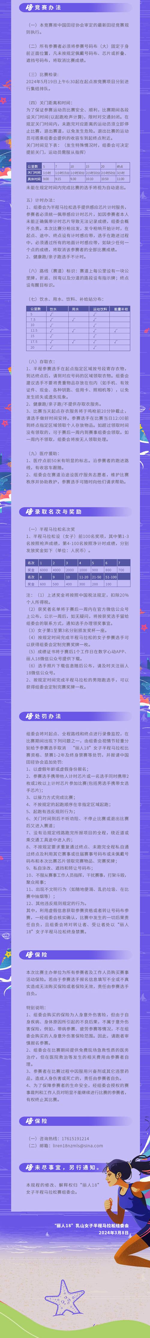 2024“丽人18”乳山女子半程马拉松(赛事规程)（3）