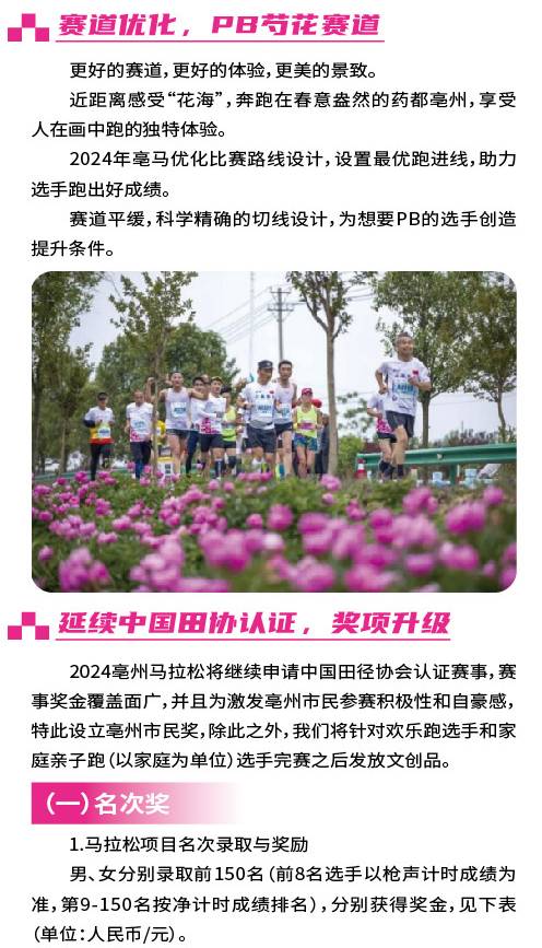 2024亳州马拉松(赛事规程)（3）