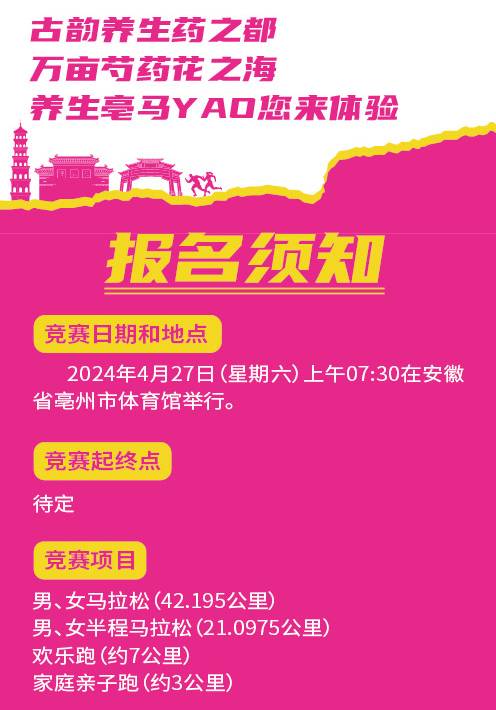 2024亳州马拉松(赛事规程)（6）