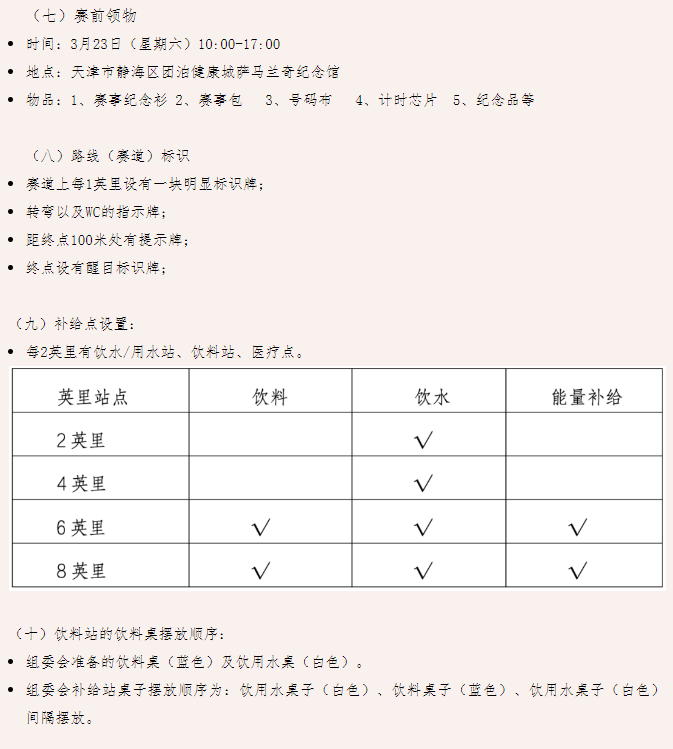 2024健康十英里（天津）团泊湖站(赛事规程)（9）