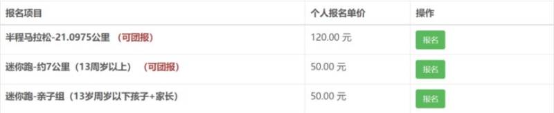 宜都半程马拉松有哪些参赛项目