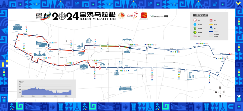 2024宝鸡马拉松(赛事日历+人数+路线)（11）