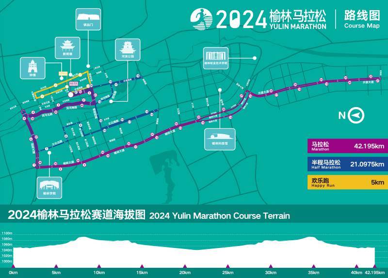 2024榆林马拉松(赛事日历+人数+路线)（11）