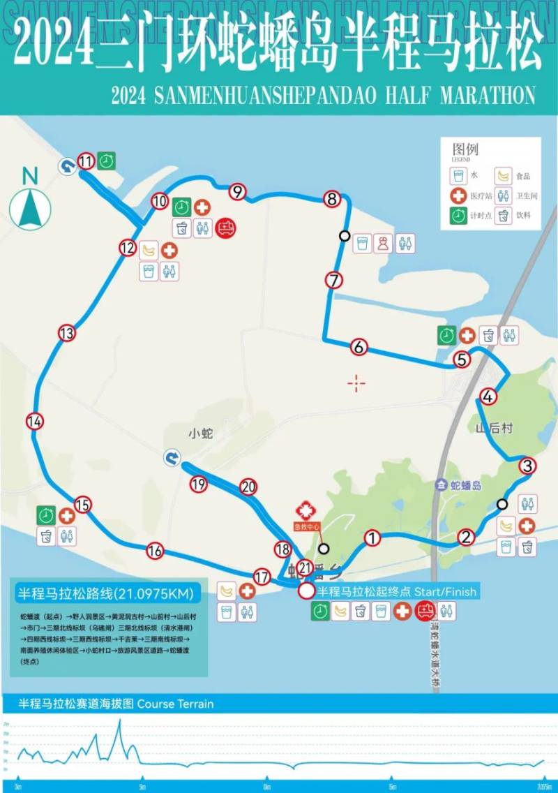 2024三门环蛇蟠岛半程马拉松参赛规模