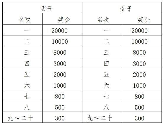 高淳马拉松奖金多少钱2024