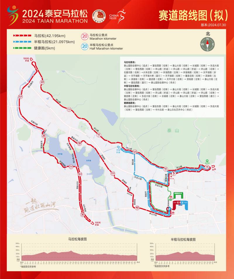 2024泰安马拉松(赛事日历+人数+路线)（11）