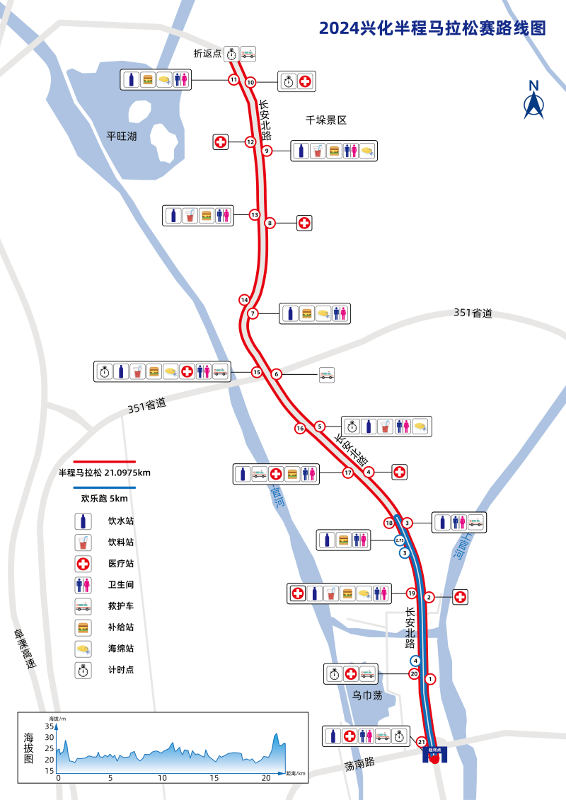 2024兴化半程马拉松(赛事日历+人数+路线)（11）