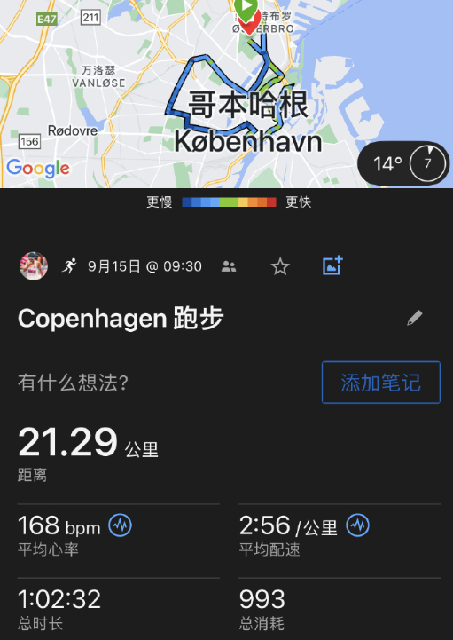 2024哥本哈根半程马拉松：贾俄仁加成绩（比赛数据）