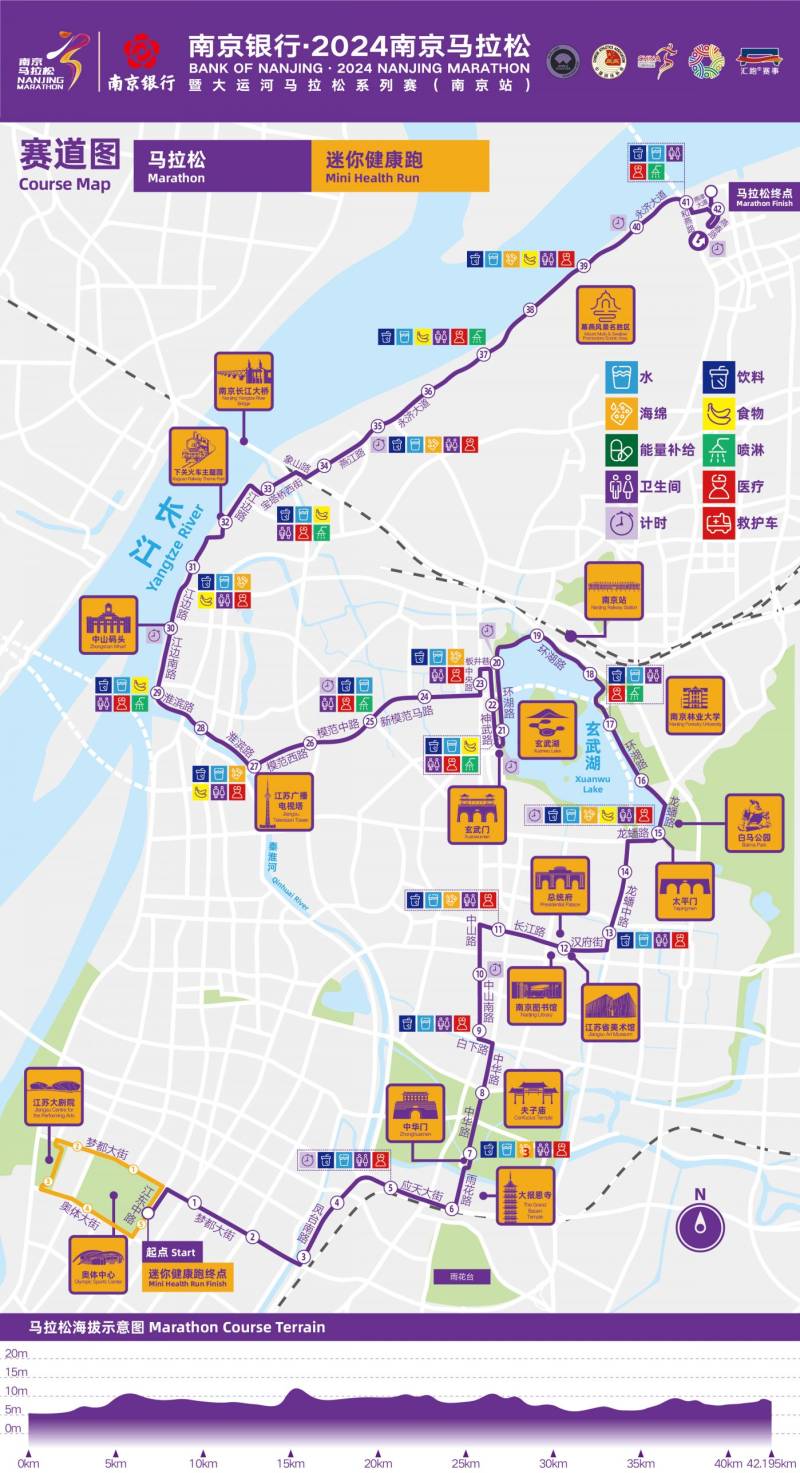 2024南京马拉松起点和终点在哪? 2024南京马拉松起点和终点在哪?