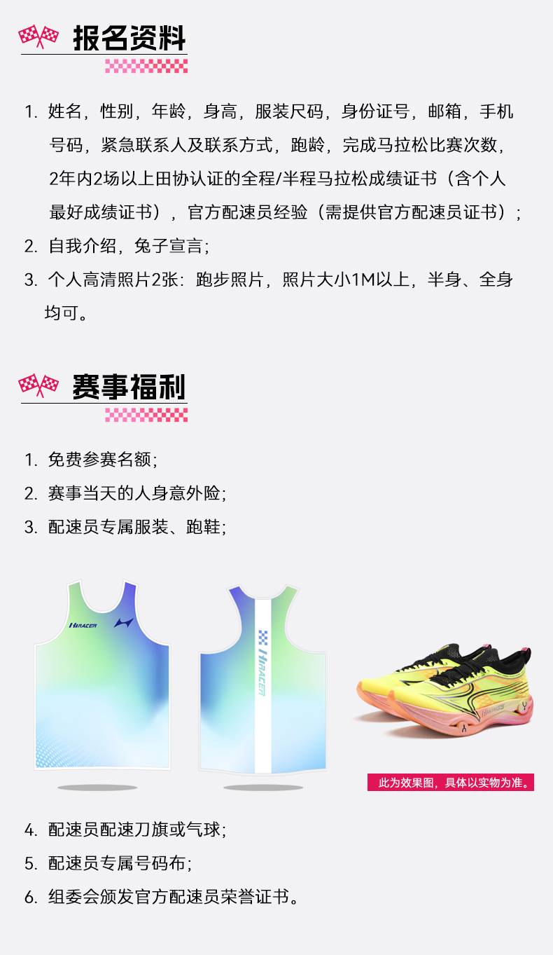 2024南昌马拉松官方配速员招募(赛事规程)（4）