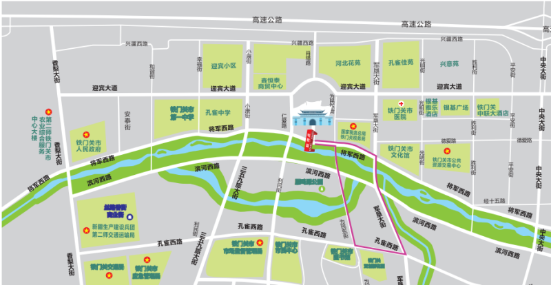 2024铁门关半程马拉松(赛事日历+人数+路线)（11）