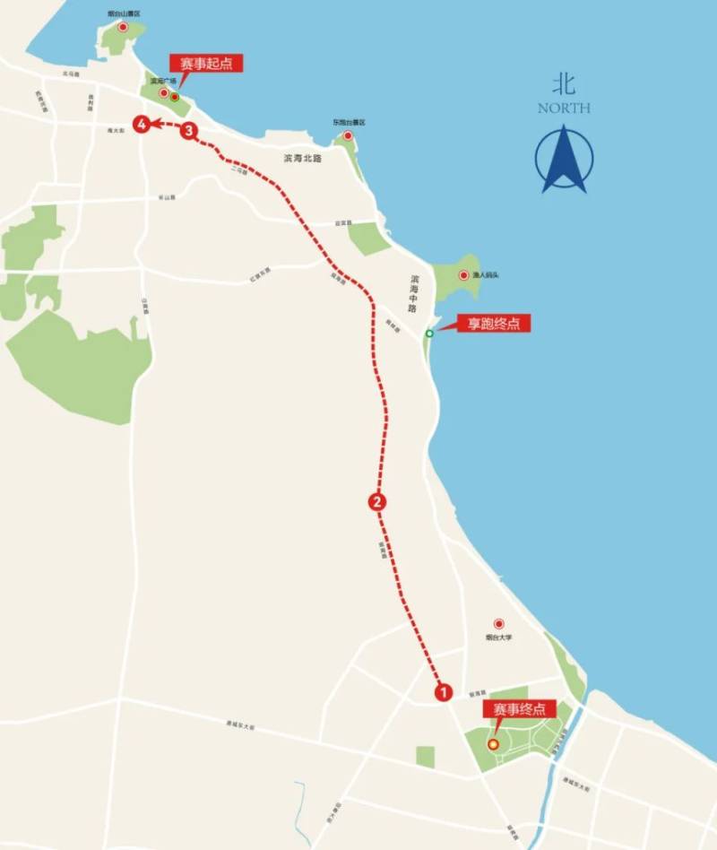2024烟台马拉松赛前接驳车安排（2）