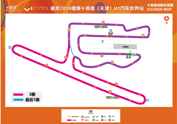 雍泉2024健康十英里（天津）V1汽车世界站(赛事规程)