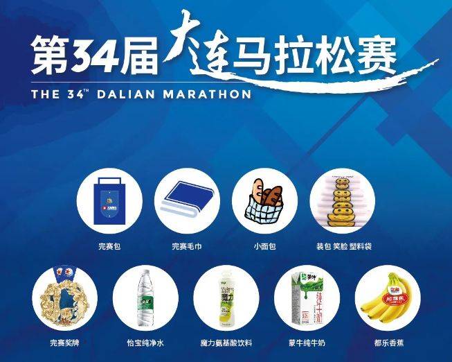 2024大连马拉松完赛包物资有哪些？（2）