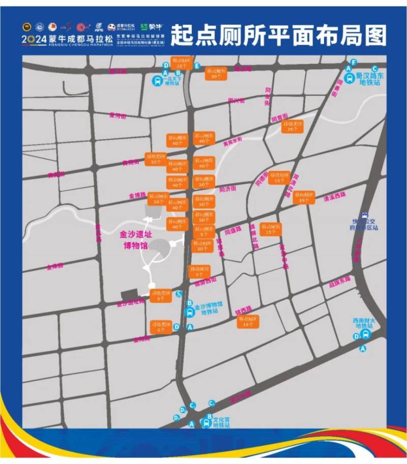 2024成都马拉松起终点攻略(交通+厕所+流程)(2) 2024成都马拉松起终点攻略(交通+厕所+流程)(2)