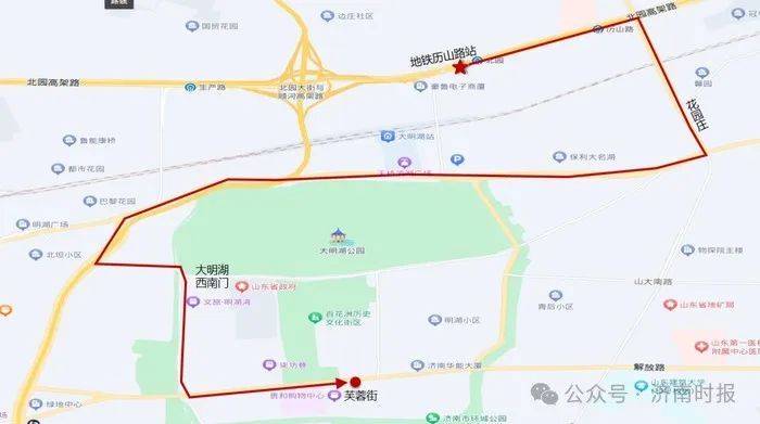 2024济南马拉松比赛公交调整最新通知（4）