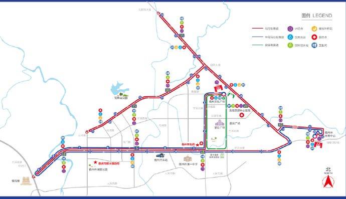 2024海南儋州马拉松全马路线（附线路图）