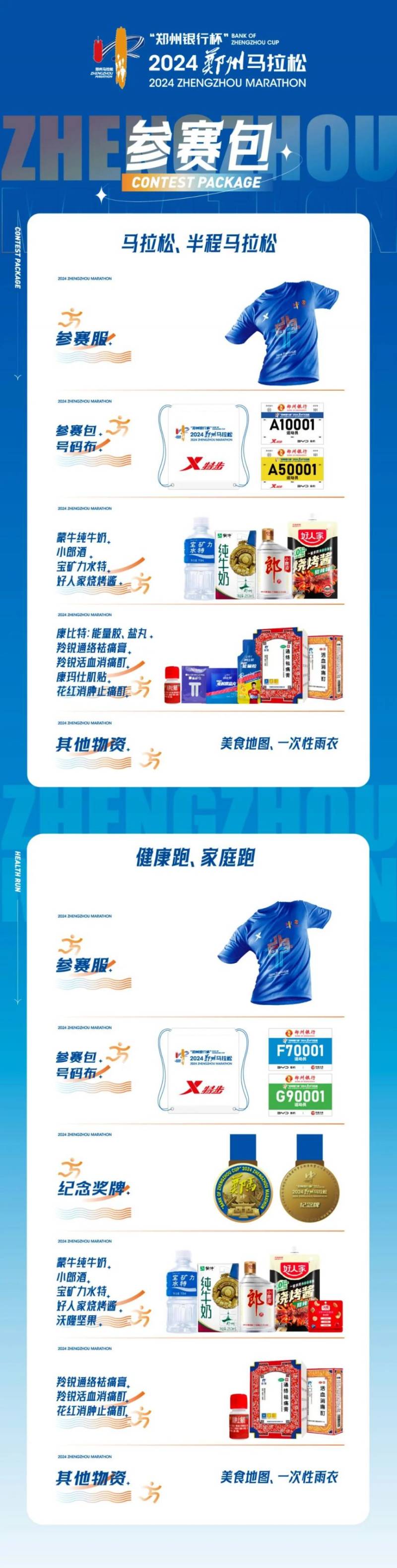 2024郑马参赛包里有什么？