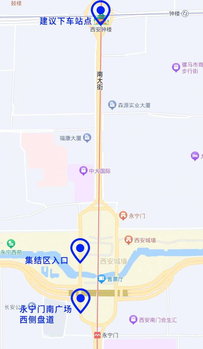 2024西安马拉松选手集结地点在哪（全马+半马+欢乐跑）（2）