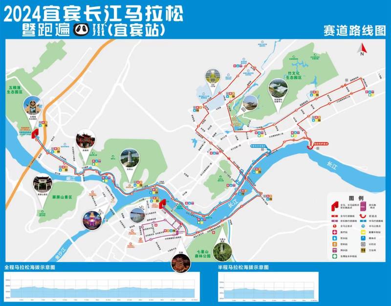 2024宜宾长江马拉松(赛事日历+人数+路线)（11）