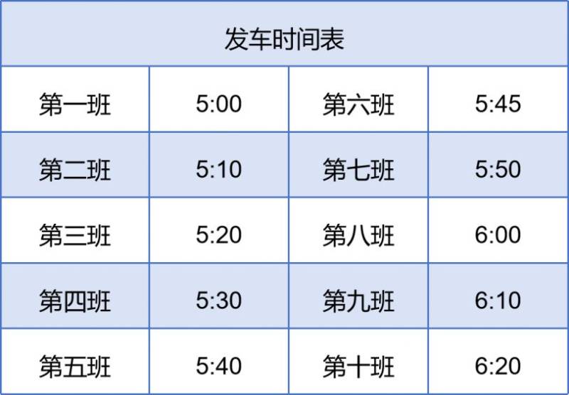 2024南通海门马拉松接驳发车时间表 2024南通海门马拉松接驳发车时间表