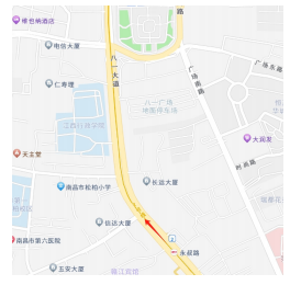 2024南昌马拉松抵达起点路线图（5）