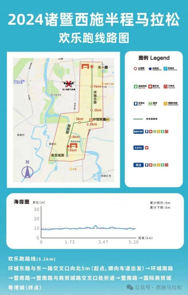 2024年绍兴诸暨西施半程马拉松线路图（2）