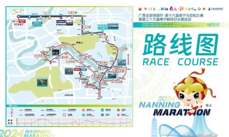 2024年南宁马拉松交通管制通告（2）
