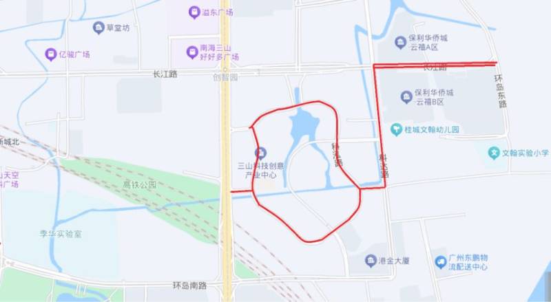 2024桂城三山环岛半程马拉松交通管制（路段+时间）（11）