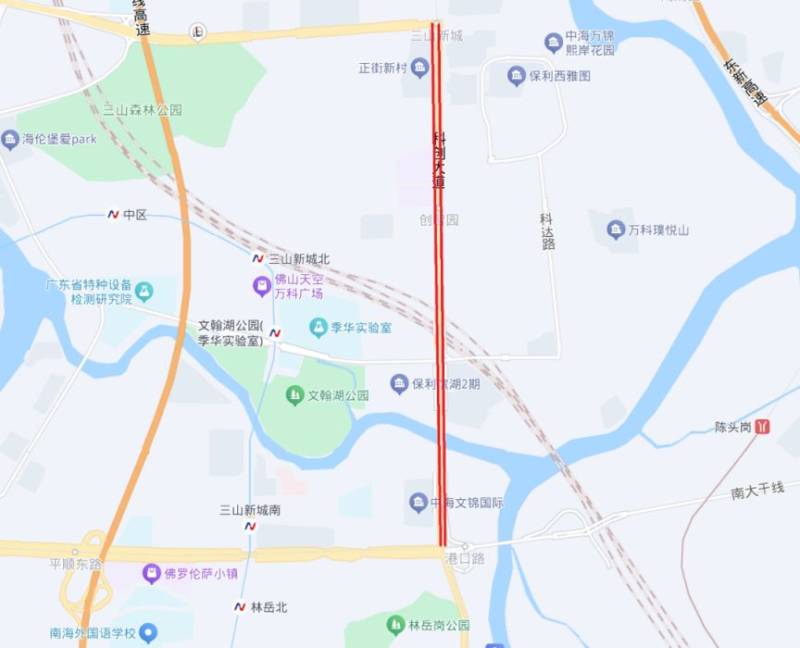 2024桂城三山环岛半程马拉松交通管制（路段+时间）（7）