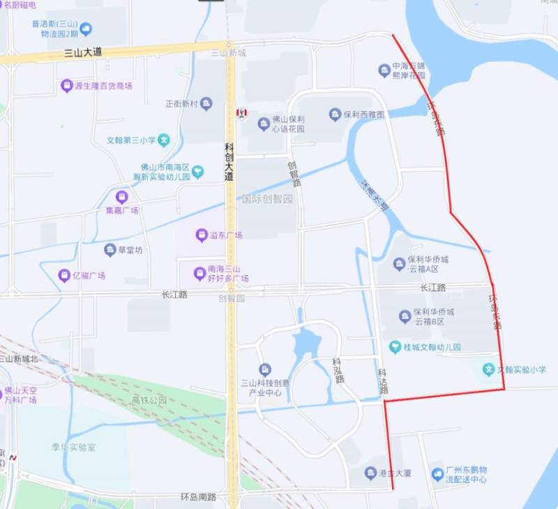 2024桂城三山环岛半程马拉松交通管制（路段+时间）（9）