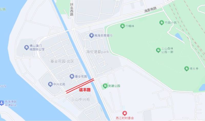 2024桂城三山环岛半程马拉松交通管制（路段+时间）（17）