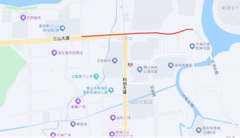 2024桂城三山环岛半程马拉松交通管制（路段+时间）（12）