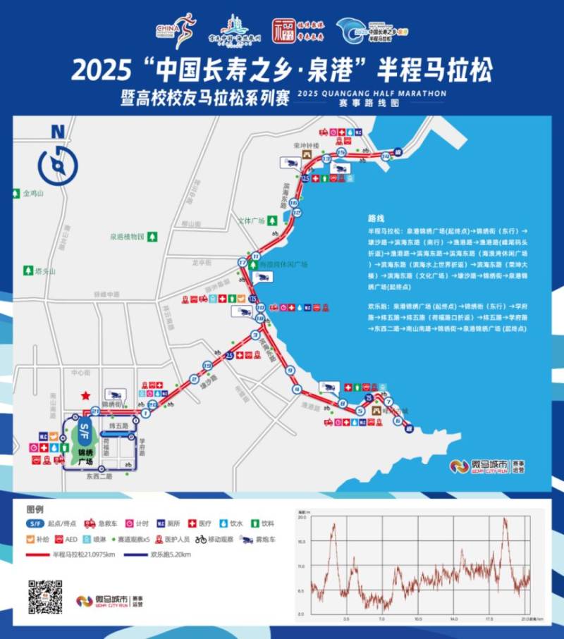 2025中国长寿之乡·泉港半程马拉松比赛时间+地点+路线