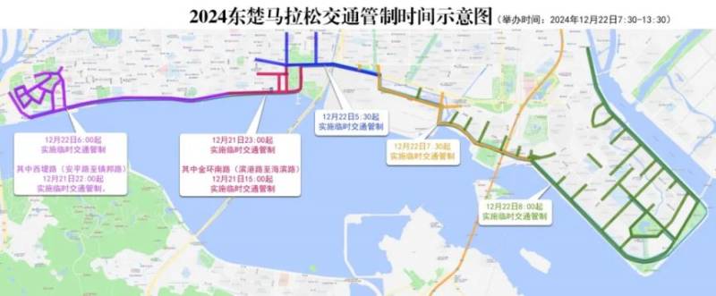 2024汕头马拉松活动期间道路交通管制的通告
