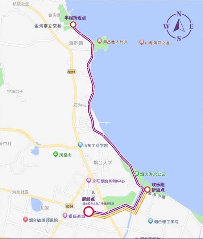 第十届莱山半程马拉松（3）