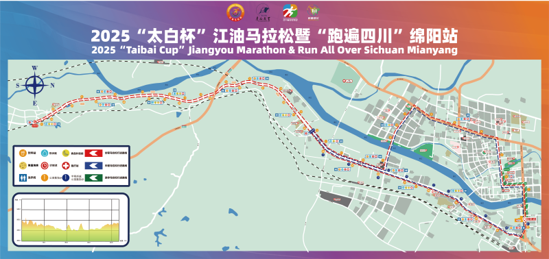 2025江油马拉松暨“跑遍四川”绵阳站(赛事日历+人数+路线)（11）