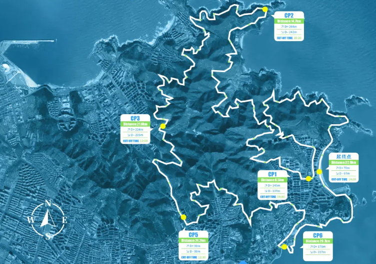 2025环翠千里山海跑赛事线路(2) 2025环翠千里山海跑赛事线路(2)