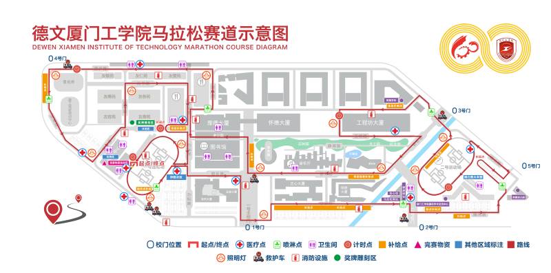 2025德文厦门工学院马拉松赛(赛事日历+人数+路线)（11）