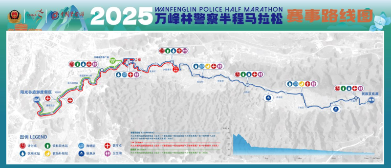2025万峰林警察半程马拉松(赛事日历+人数+路线)（11）