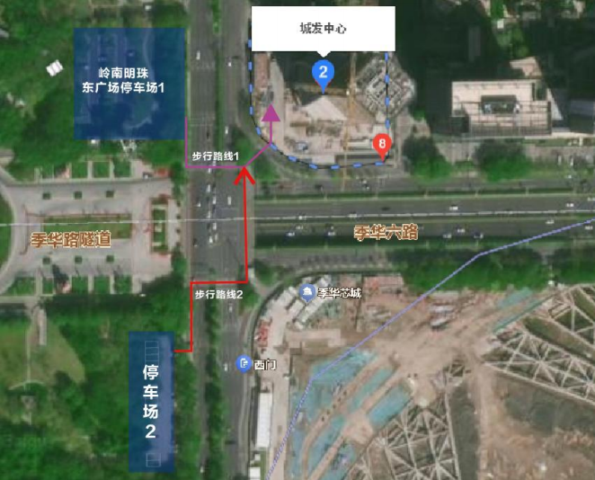 2025禅城垂直马拉松周边停车指引