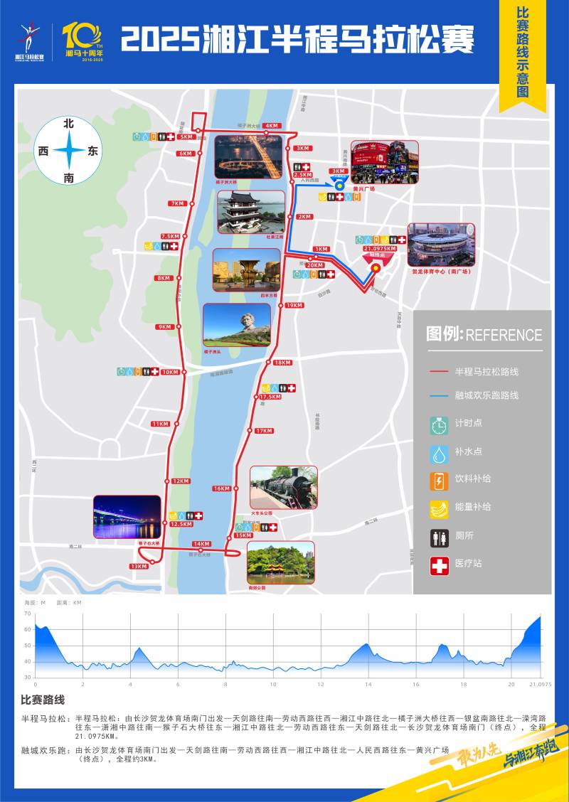 2025湘江半程马拉松赛(赛事日历+人数+路线)（11）