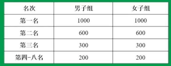 2025秦岭佛坪熊猫半程马拉松比赛录取名次及奖励办法（2）