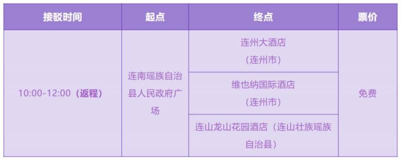 2025年清远连南半程马拉松赛免费接驳指引（4）